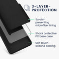 kwmobile Phone Case for OnePlus 12 - Silicone Case - Wireless Charging - Protective Cover