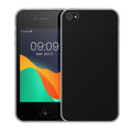 kwmobile Case Compatible with Apple iPhone 4 / 4S - Silicone Phone Case - Phone Cover