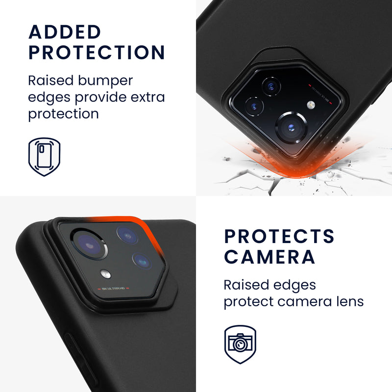 TPU Case for ASUS ROG Phone 8 Pro in Matte Black