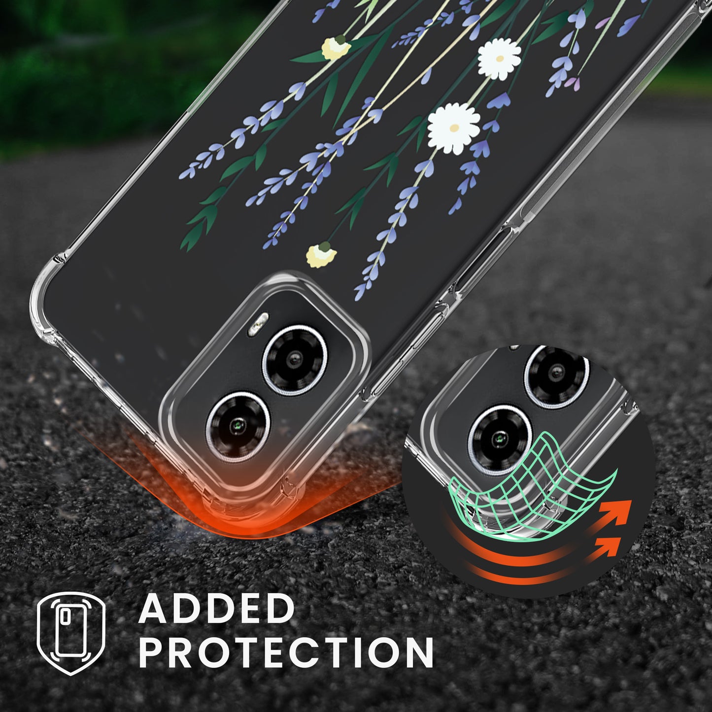 Case compatible with Motorola Moto G34 5G