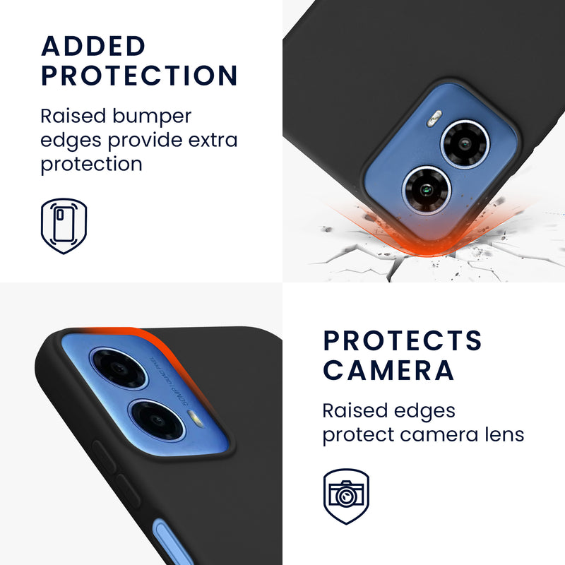 kwmobile Phone Case for Motorola Moto G34 5G Case Protective Cover