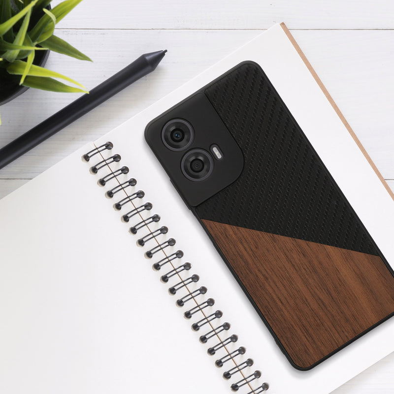 kwmobile Case Compatible with Motorola Moto G24 / E14 / G04 / G04s - Phone Case - Phone Protective Cover - Smartphone Cover