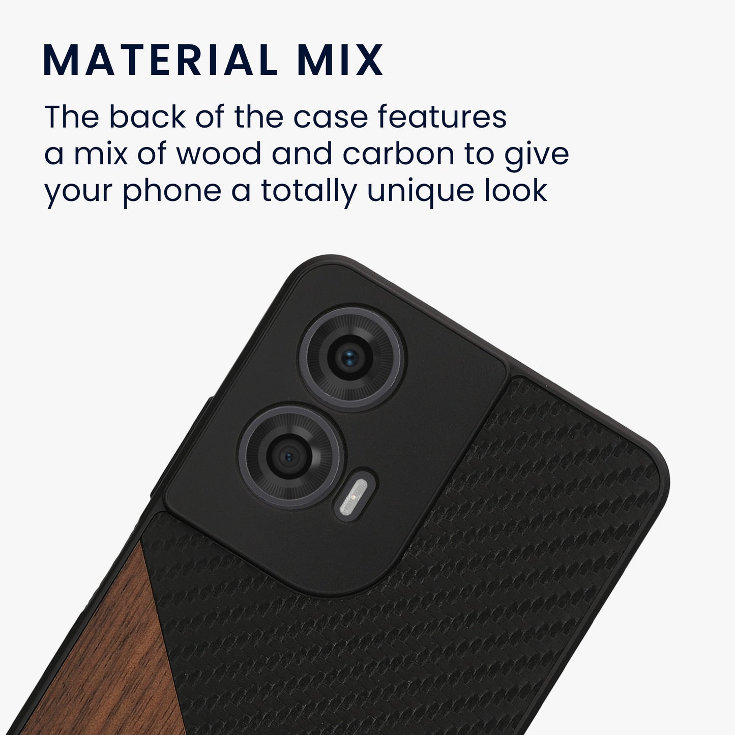 kwmobile Case Compatible with Motorola Moto G24 / E14 / G04 / G04s - Phone Case - Phone Protective Cover - Smartphone Cover