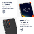 kwmobile Necklace Case compatible with Motorola Moto G24 / E14 / G04 / G04s Cover
