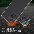 kwmobile Necklace Case compatible with Motorola Moto G24 / E14 / G04 / G04s Cover