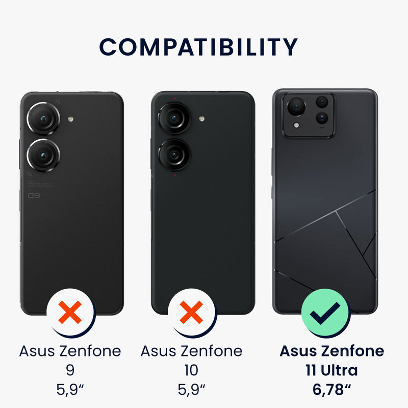 kwmobile Case Compatible with ASUS Zenfone 11 Ultra - Phone Cover