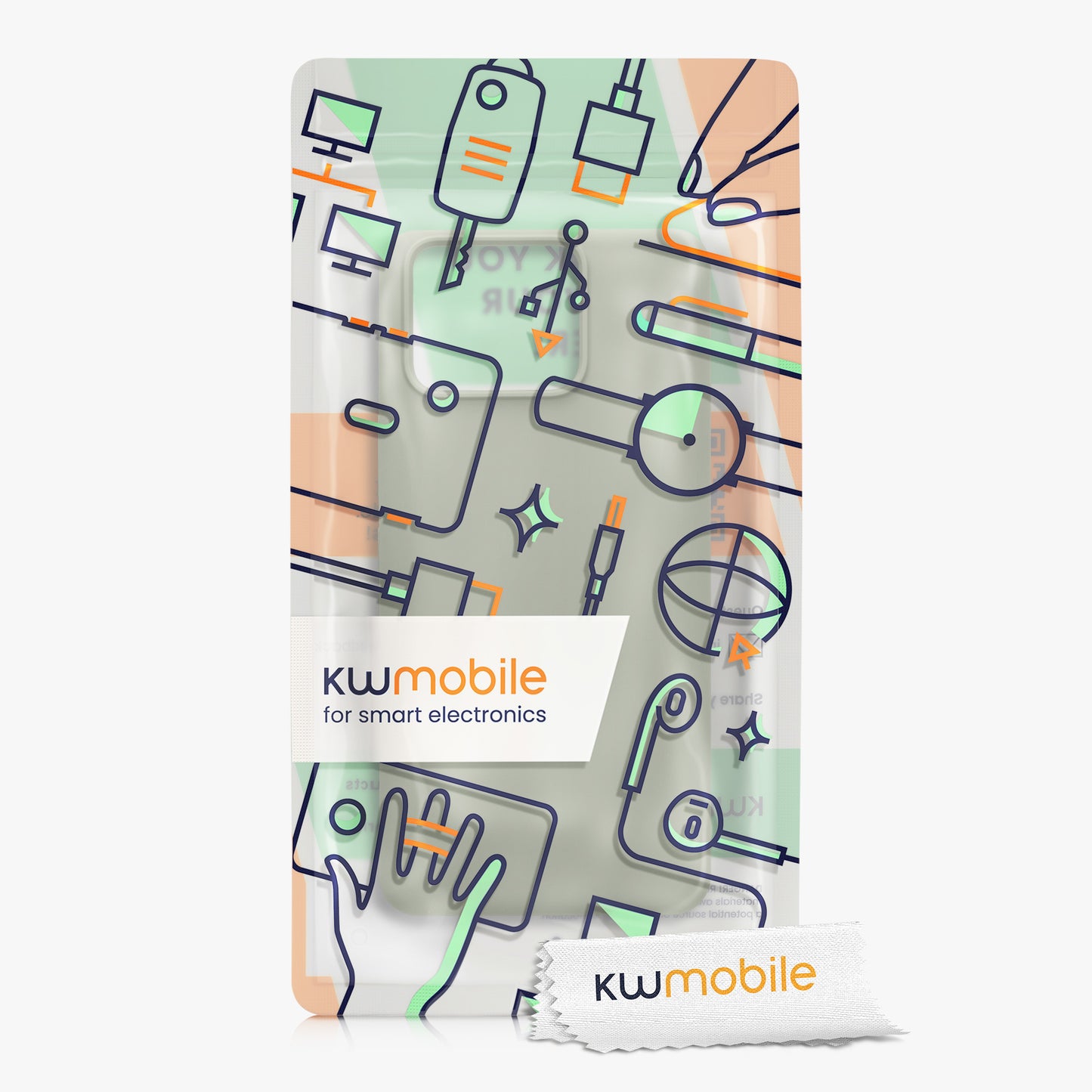kwmobile Cell Phone Case for ASUS Zenfone 11 Ultra Case - Silicone - Wireless Charging - Protective Cover