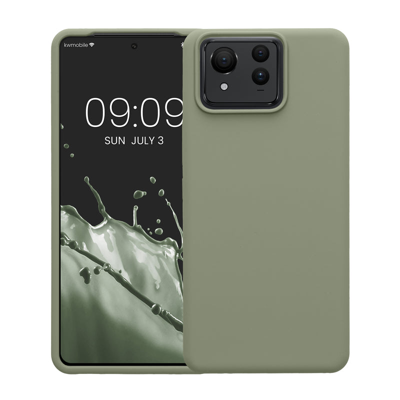 kwmobile Cell Phone Case for ASUS Zenfone 11 Ultra Case - Silicone - Wireless Charging - Protective Cover