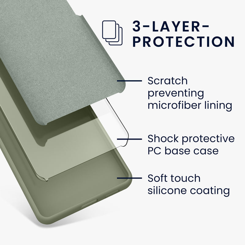 kwmobile Cell Phone Case for ASUS Zenfone 11 Ultra Case - Silicone - Wireless Charging - Protective Cover