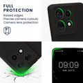 kwmobile Case for Motorola Edge 50 Pro - Soft Silicone Phone Cover - Protective Case