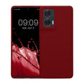 kwmobile Cell Phone Case for Motorola Edge 50 Fusion Case - Silicone - Wireless Charging - Protective Cover