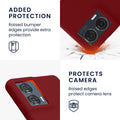kwmobile Cell Phone Case for Motorola Edge 50 Fusion Case - Silicone - Wireless Charging - Protective Cover