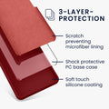 kwmobile Cell Phone Case for Motorola Edge 50 Fusion Case - Silicone - Wireless Charging - Protective Cover
