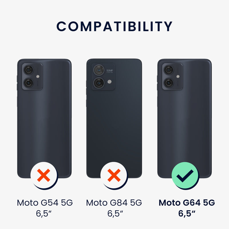 Case compatible with Motorola Moto G64 5G