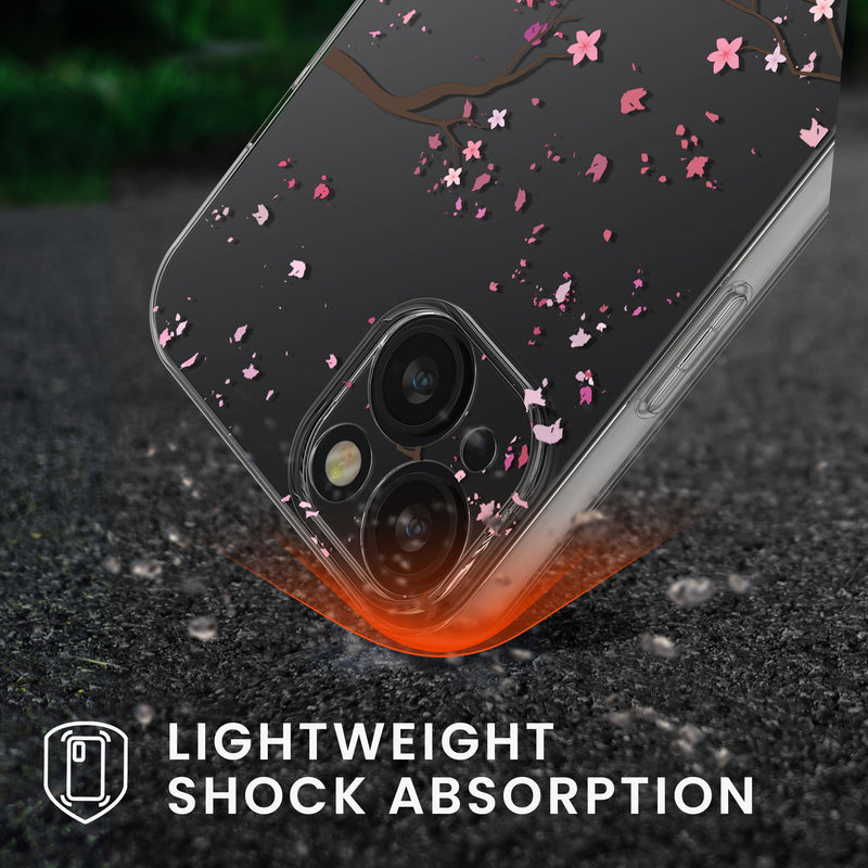 kwmobile Case Compatible with Apple iPhone 15 Phone Cover with Glass Screen Protector