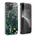 kwmobile Case Compatible with Apple iPhone 13 / iPhone 14 Phone Case with Glass Screen Protector