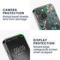 kwmobile Case Compatible with Apple iPhone 13 / iPhone 14 Phone Case with Glass Screen Protector