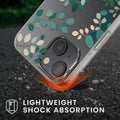 kwmobile Case Compatible with Apple iPhone 13 / iPhone 14 Phone Case with Glass Screen Protector