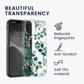 kwmobile Case Compatible with Apple iPhone 13 / iPhone 14 Phone Case with Glass Screen Protector