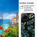 kwmobile Case Compatible with Apple iPhone 13 / iPhone 14 Phone Case with Glass Screen Protector