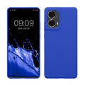 kwmobile Hülle kompatibel mit Motorola Moto G85 5G Hülle - Silikon Handy Case - Handyhülle weiche Oberfläche - kabelloses Laden - Baltik Blau Baltik Blau  