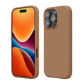 kwmobile Handyhülle für iPhone 16 Pro Max Hülle, für iPhone 16 Pro Max Case - Hülle Silikon - kabelloses Laden - Cappuccino Cappuccino  