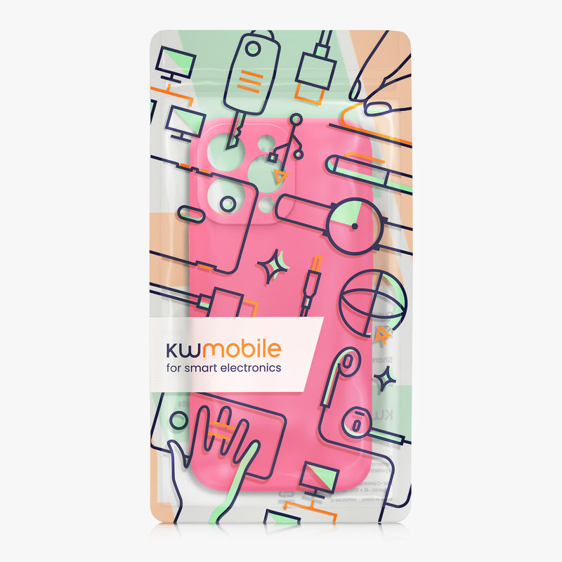 kwmobile Case for Apple iPhone 16 Pro Max - Silicone Phone Cover with Soft Finish - Rubberized Protective Case