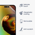 kwmobile Screen Protector compatible with Apple iPhone 16 Set