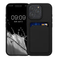 kwmobile Case compatible with Apple iPhone 16 Pro Cover - Phone Case with Card Slot