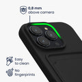 kwmobile Case compatible with Apple iPhone 16 Pro Cover - Phone Case with Card Slot