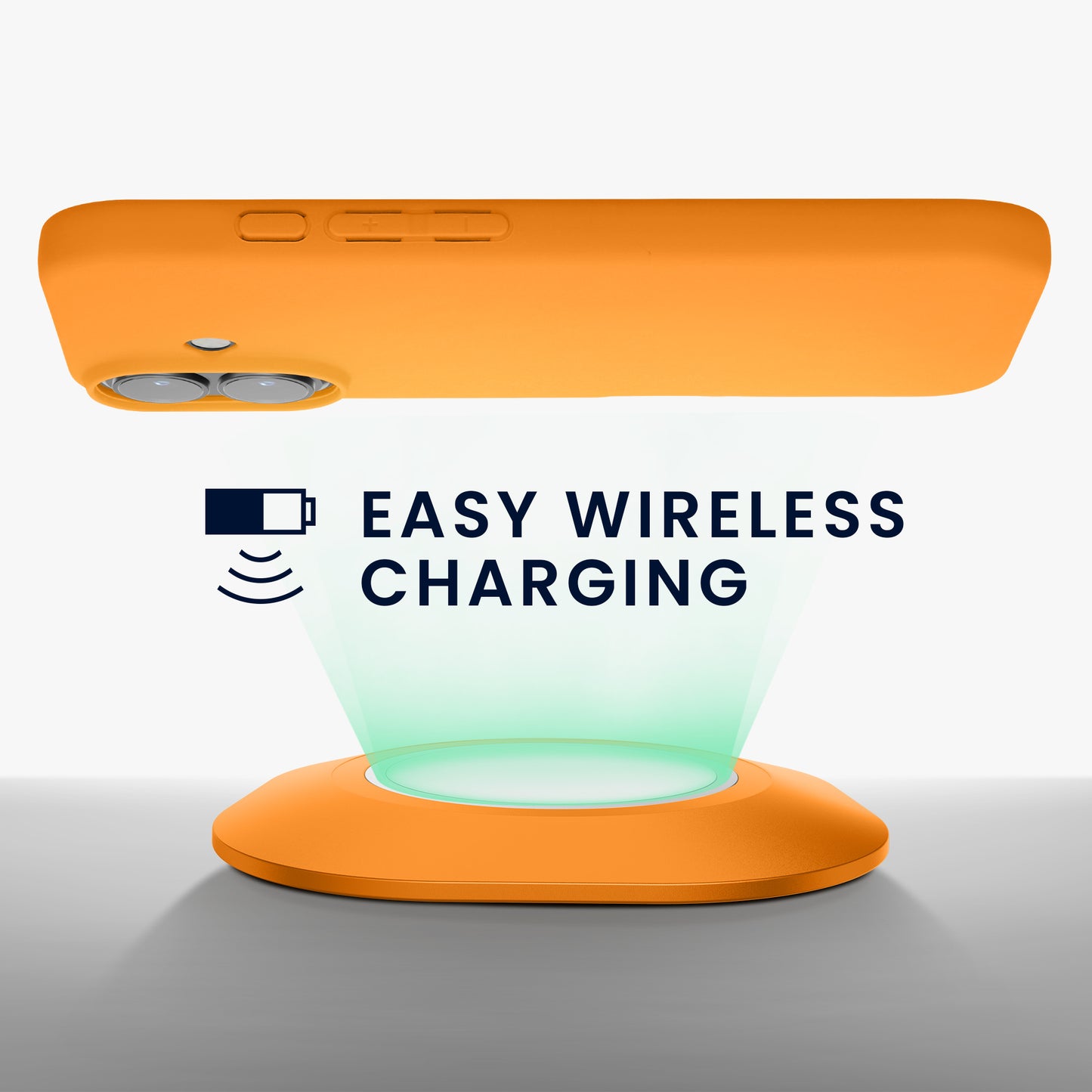 kwmobile Phone Case for Apple iPhone 16 Case - Wireless Charging - Protective Cover