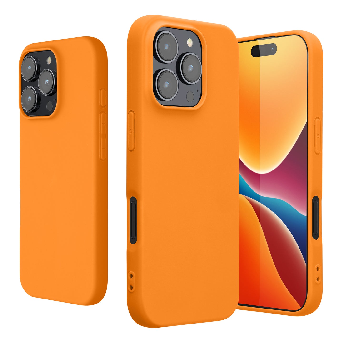 kwmobile Phone Case for Apple iPhone 16 Pro Max - Wireless Charging - Protective Cover