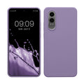 kwmobile Hülle kompatibel mit OnePlus Nord CE 4 Lite 5G Hülle - Silikon Handy Case - Handyhülle weiche Oberfläche - kabelloses Laden - Veilchen Lila Veilchen Lila  