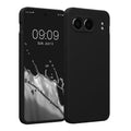 kwmobile Handyhülle kompatibel mit OnePlus Nord 4 5G Hülle - gummierte Handy Case aus Silikon in Schwarz Schwarz  