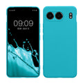 kwmobile Handyhülle kompatibel mit OnePlus Nord 4 5G Hülle - Handy Case aus weichem Silikon in Cool Glacier Cool Glacier  