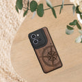 kwmobile Case Compatible with Motorola Edge 60 Neo / Edge 50 Neo / ThinkPhone 25 Case - Phone Cover - TPU Phone Case Compass Vintage