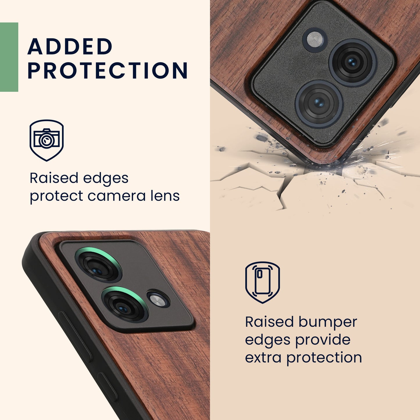 kwmobile Case Compatible with Motorola Moto G84 5G - Case - Phone Cover - TPU Compass Vintage