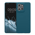 kwmobile Phone Case for Motorola Edge 50 Case - Silicone - Wireless Charging - Protective Cover