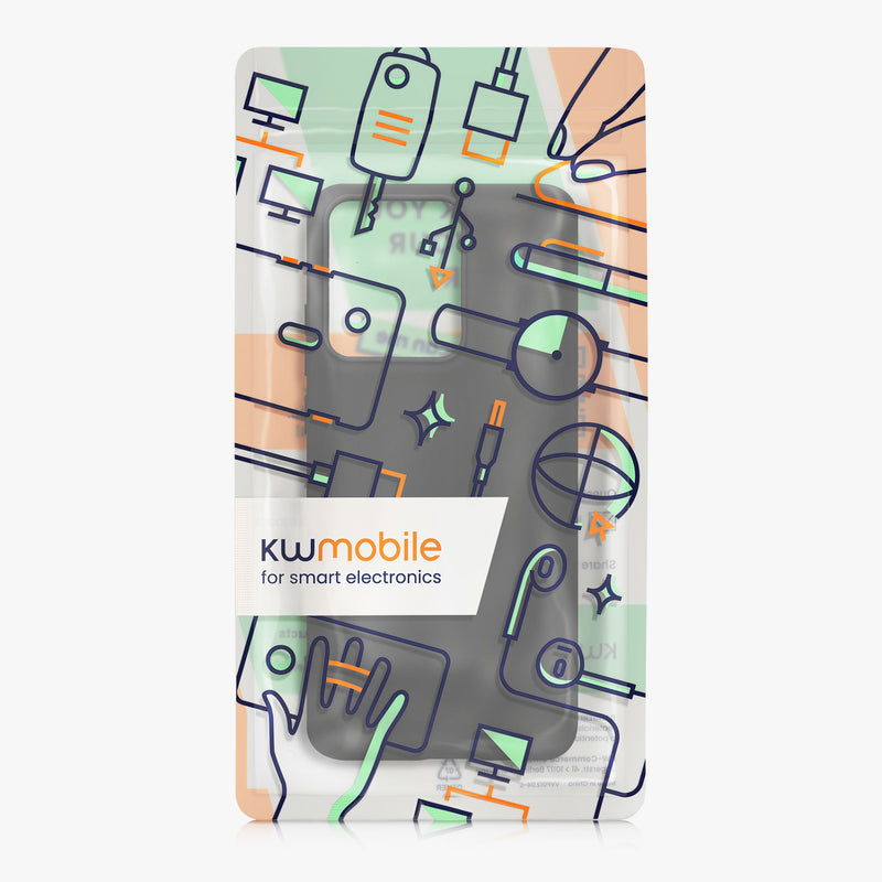 kwmobile Phone Case for Motorola Edge 60 Neo / Edge 50 Neo / ThinkPhone 25 Case - Wireless Charging - Protective Cover