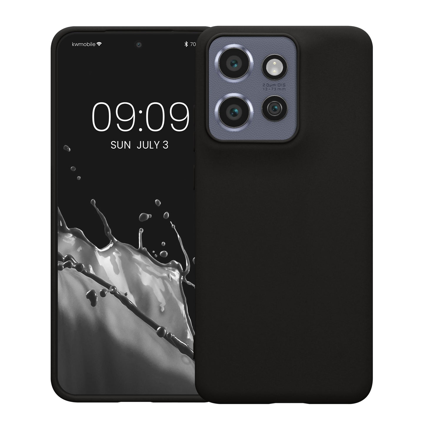 kwmobile Phone Case for Motorola Edge 60 Neo / Edge 50 Neo / ThinkPhone 25 Case - Wireless Charging - Protective Cover