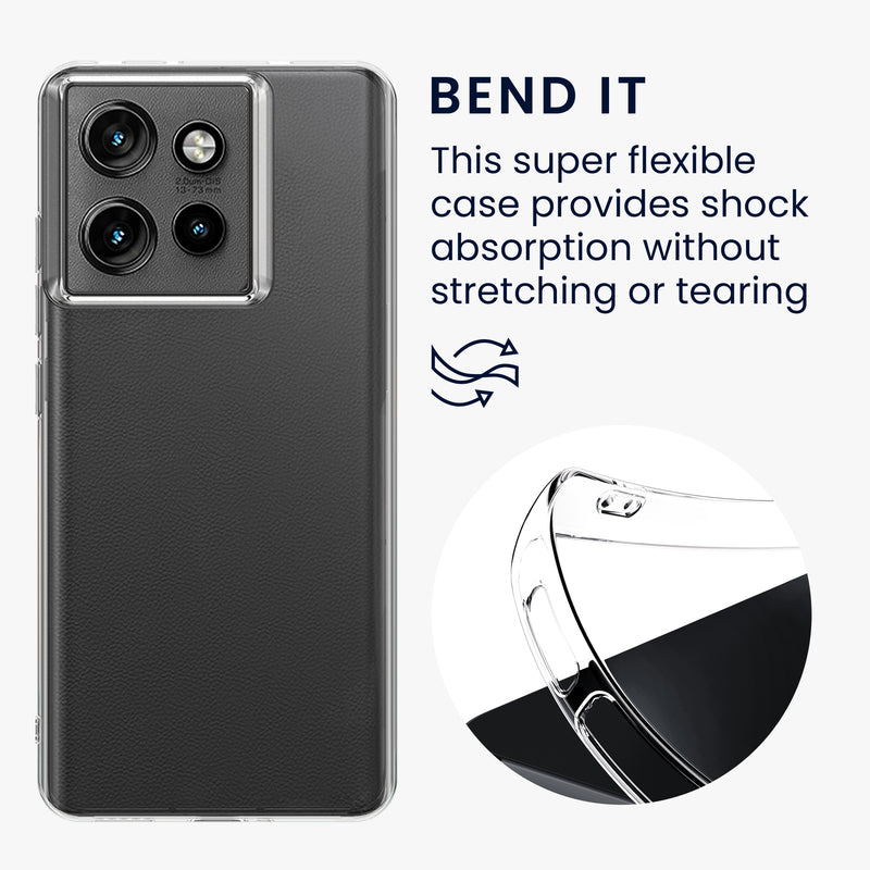kwmobile Case compatible with Motorola Edge 60 Neo / Edge 50 Neo / ThinkPhone 25