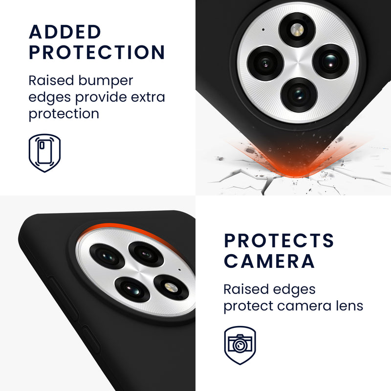 kwmobile Phone Case for OnePlus 13 - Silicone Case - Wireless Charging - Protective Cover