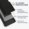 kwmobile Phone Case for OnePlus 13 - Silicone Case - Wireless Charging - Protective Cover