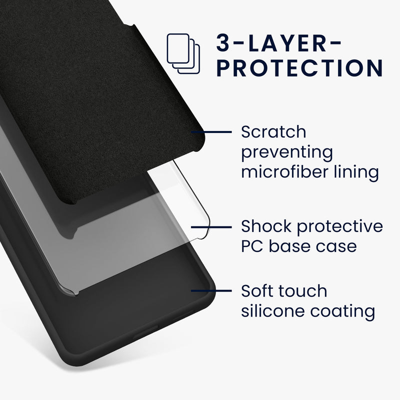 kwmobile Phone Case for OnePlus 13 - Silicone Case - Wireless Charging - Protective Cover