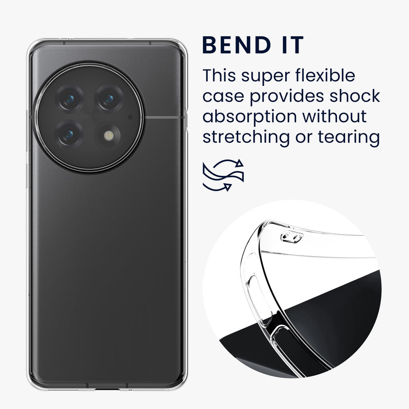 kwmobile Case Compatible with OnePlus 13 Phone Case Cover