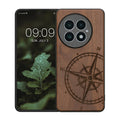 kwmobile Case Compatible with OnePlus 13 Phone Cover TPU Cell Phone Case Compass Vintage