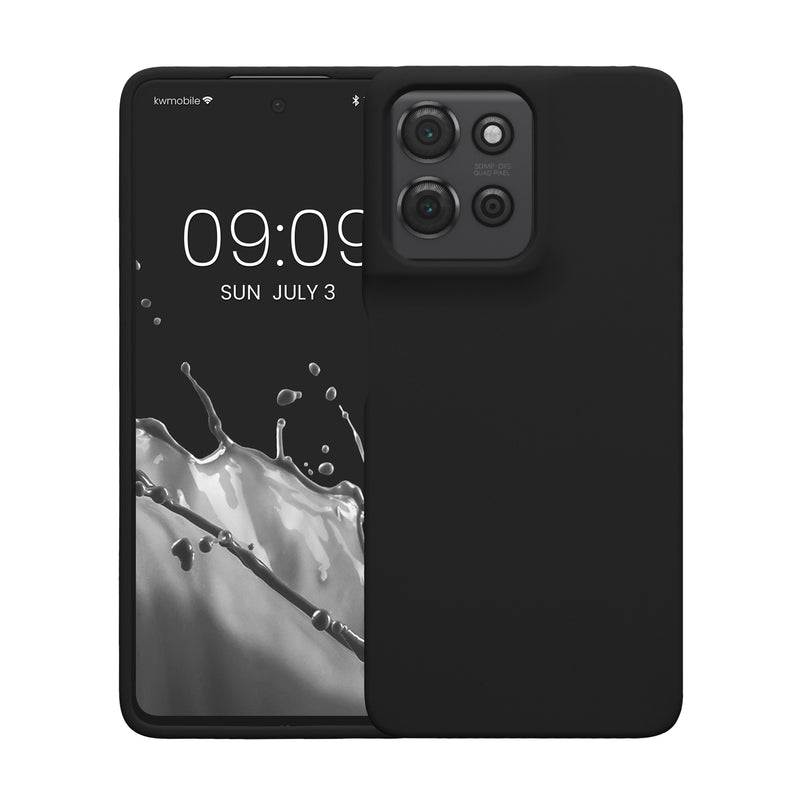 kwmobile Phone Case for Motorola Moto G75 5G Cover - Silicone Case - Wireless Charging - Protective Cover