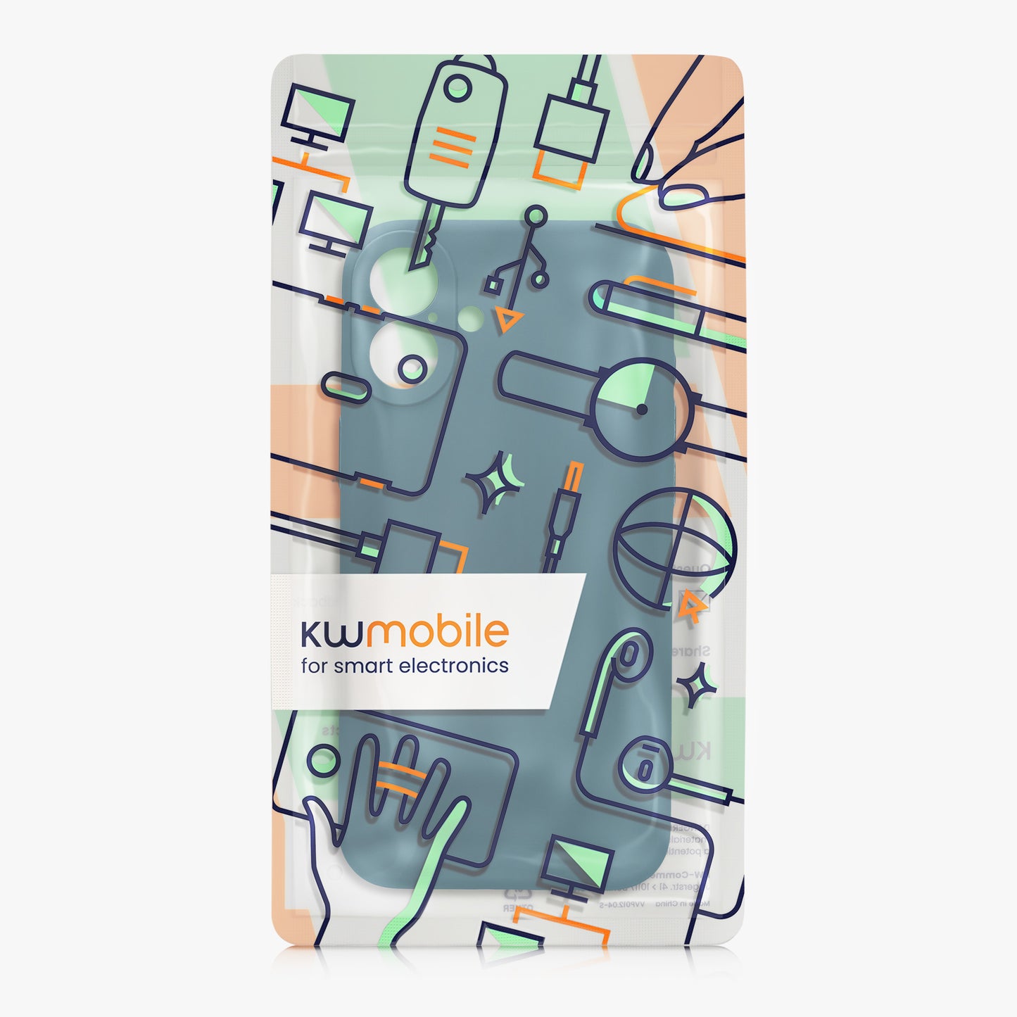 kwmobile Case for Apple iPhone 16 Plus Cover Silicone Case Protective Cover