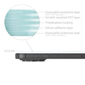 3x Matte Screen Protector compatible with Apple iPhone 15 Pro Max