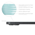 kwmobile Film compatible with Apple iPhone 16 Screen Protector Protective Film Screen Protection Screen Film anti-glare